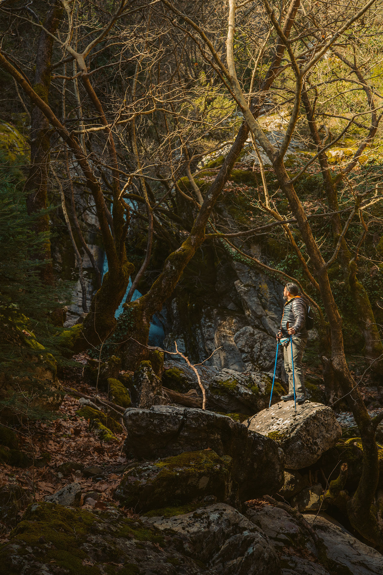 It’s an uphill but straightforward hike to the Black Cave (Mavri Spilia), which makes a perfect picnic spot with family or friends