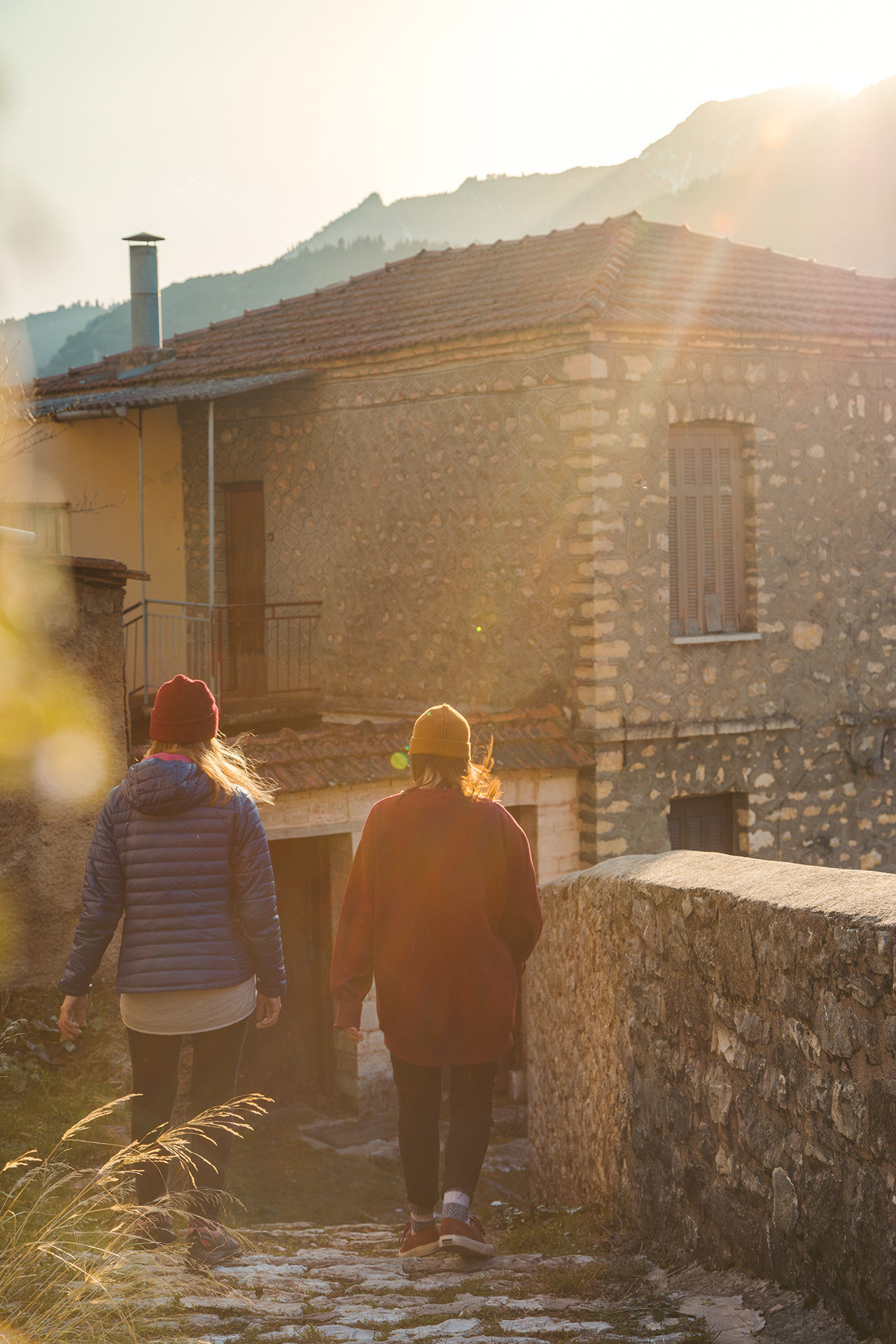 Megalo Horio is one of the largest settlements in the area, with plenty of life and places to eat or stay