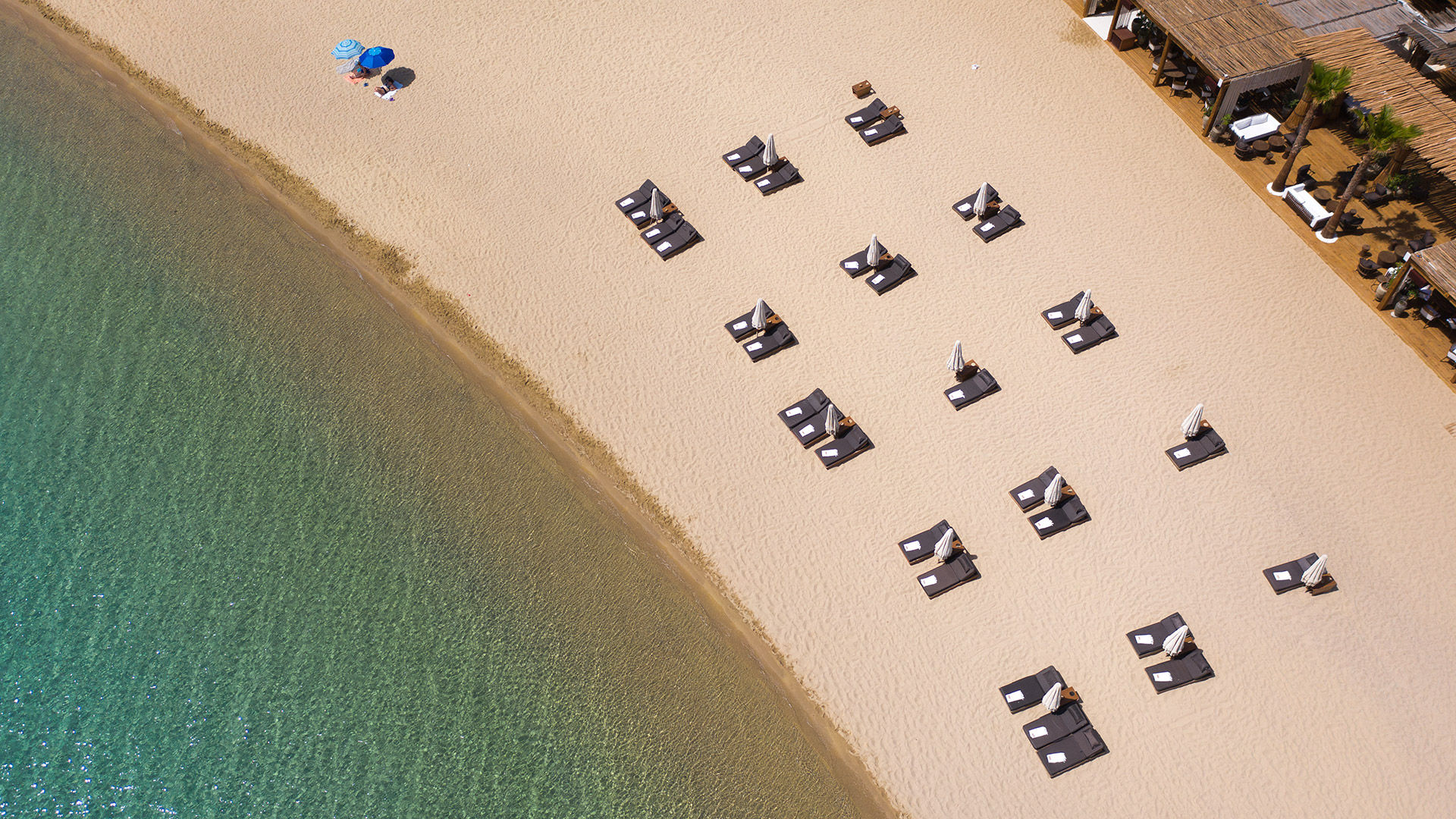 Panormos beach in Mykonos