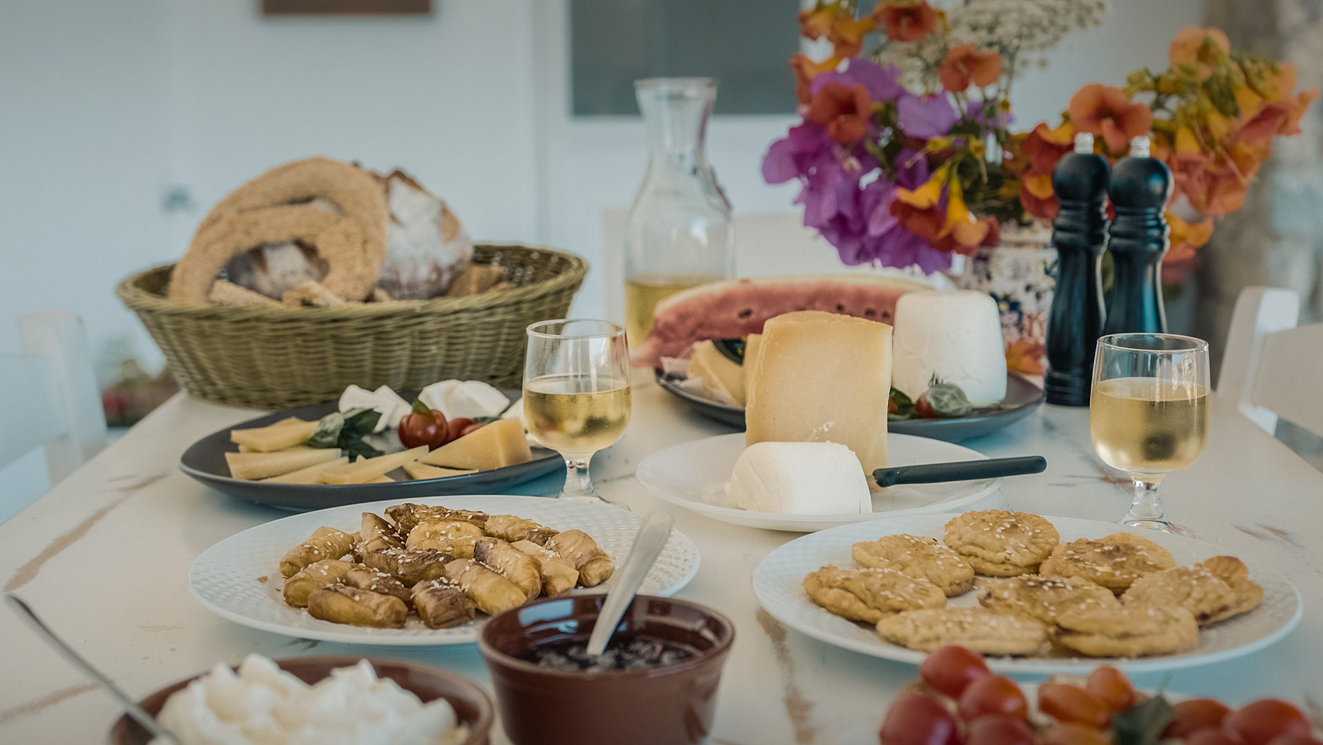 Enjoy local delicates on a  taverna by the beach or more sophisticate options in one of Mykonos' restaurants.