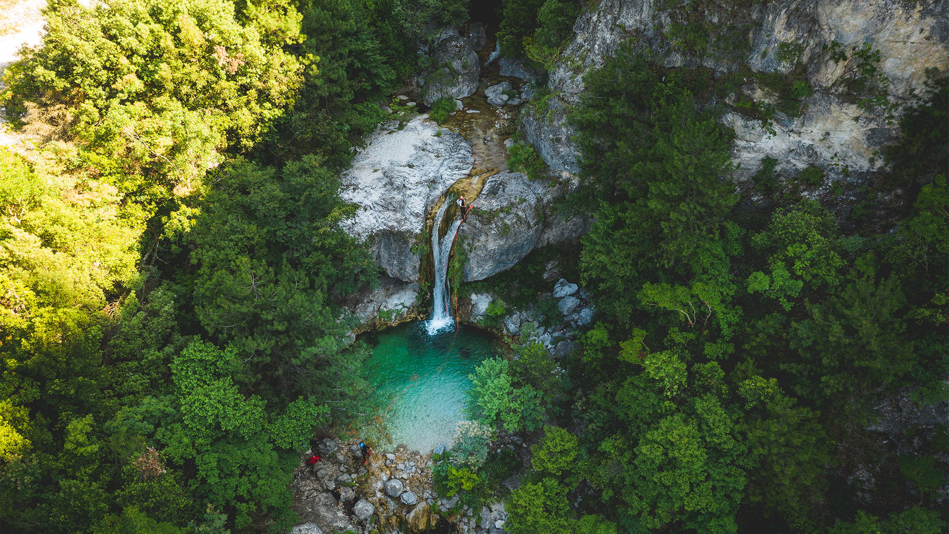 Prepare for water sliding, fly-foxing, abseiling and plenty more adrenaline-filled fun at Orlias Waterfall