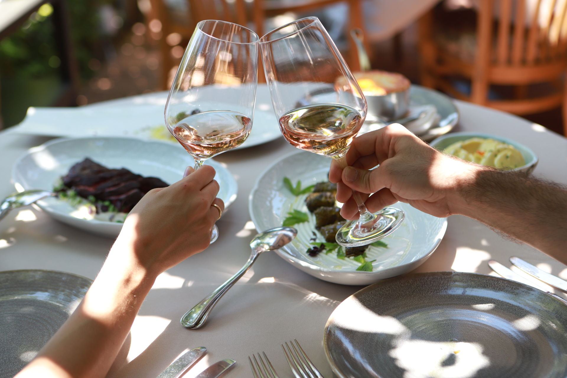 Tavernas serving classic dishes sit comfortably alongside modern bistros