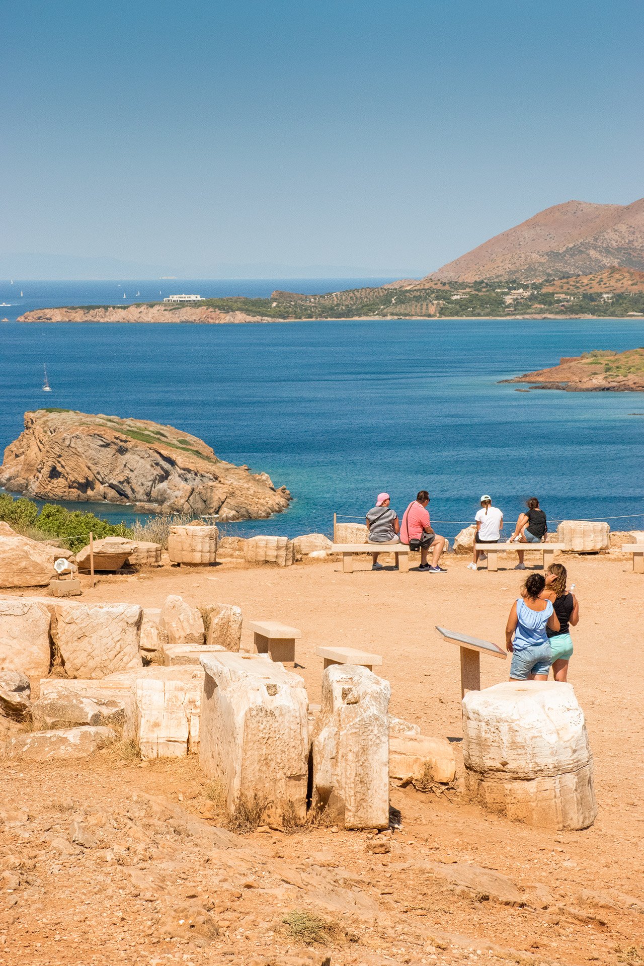 The highlight, of course, is feeling the aura of the temple of Poseidon