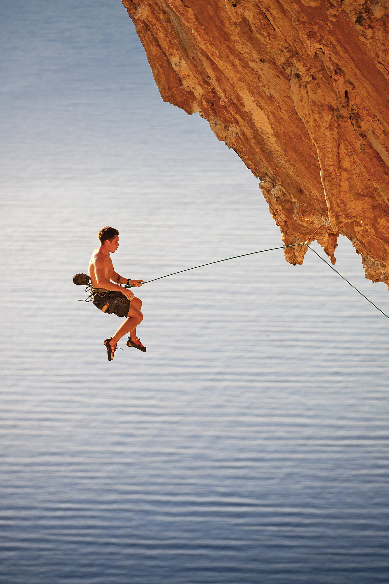 Rock climbing with style, in Kalymnos island