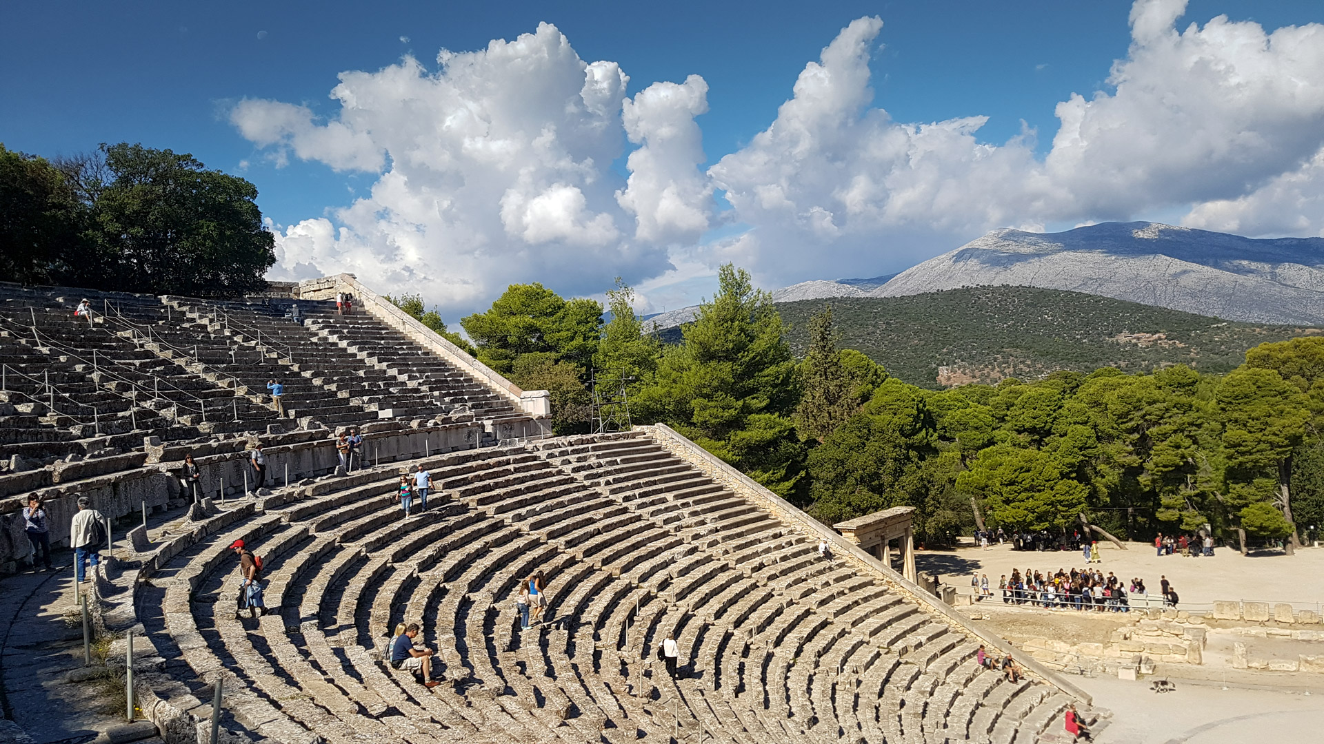 Ancient Epidaurus is most famous today for giving us the best-preserved ancient Greek theatre