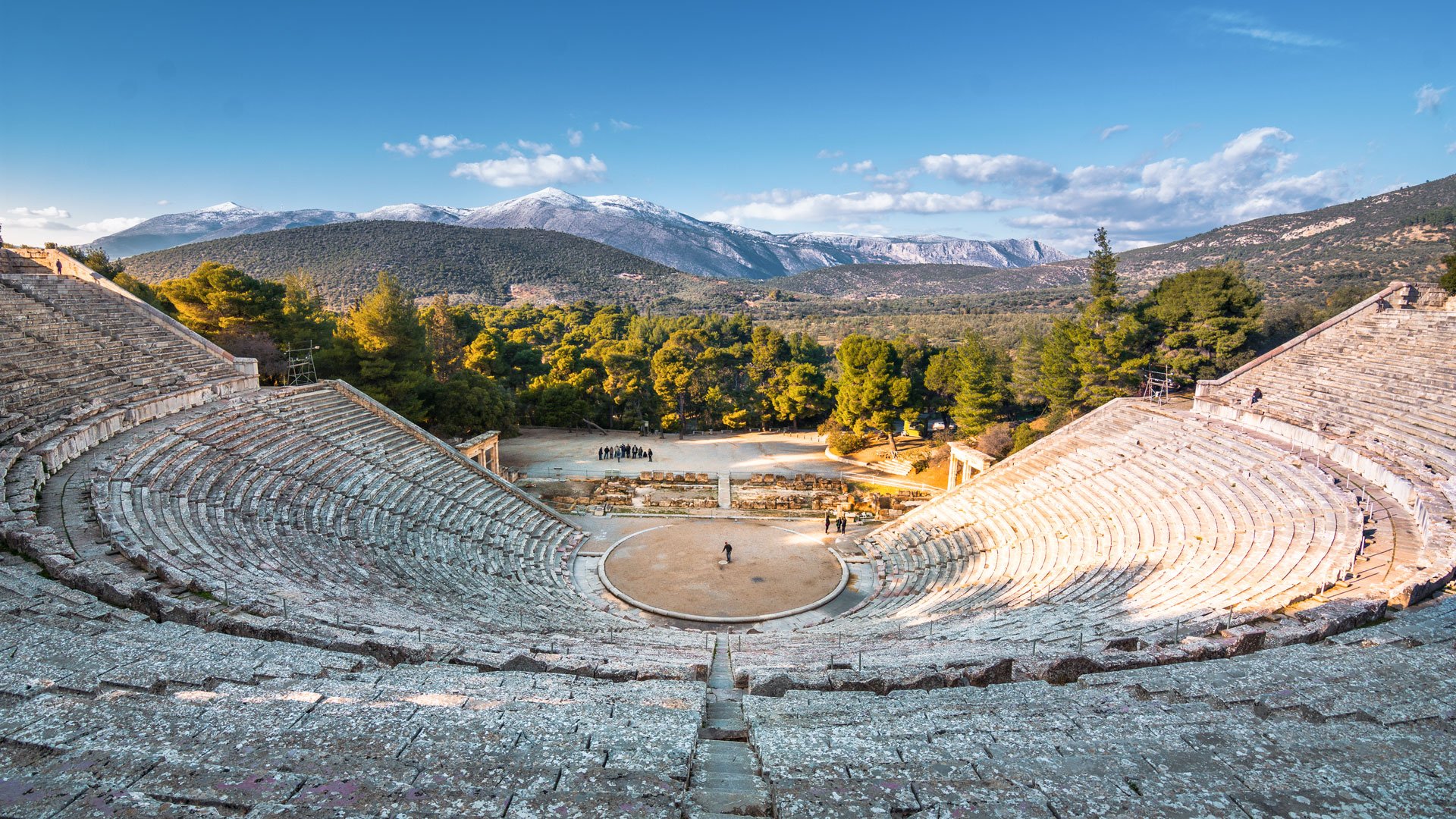 Ancient Epidaurus is most famous today for giving us the best-preserved ancient Greek theatre