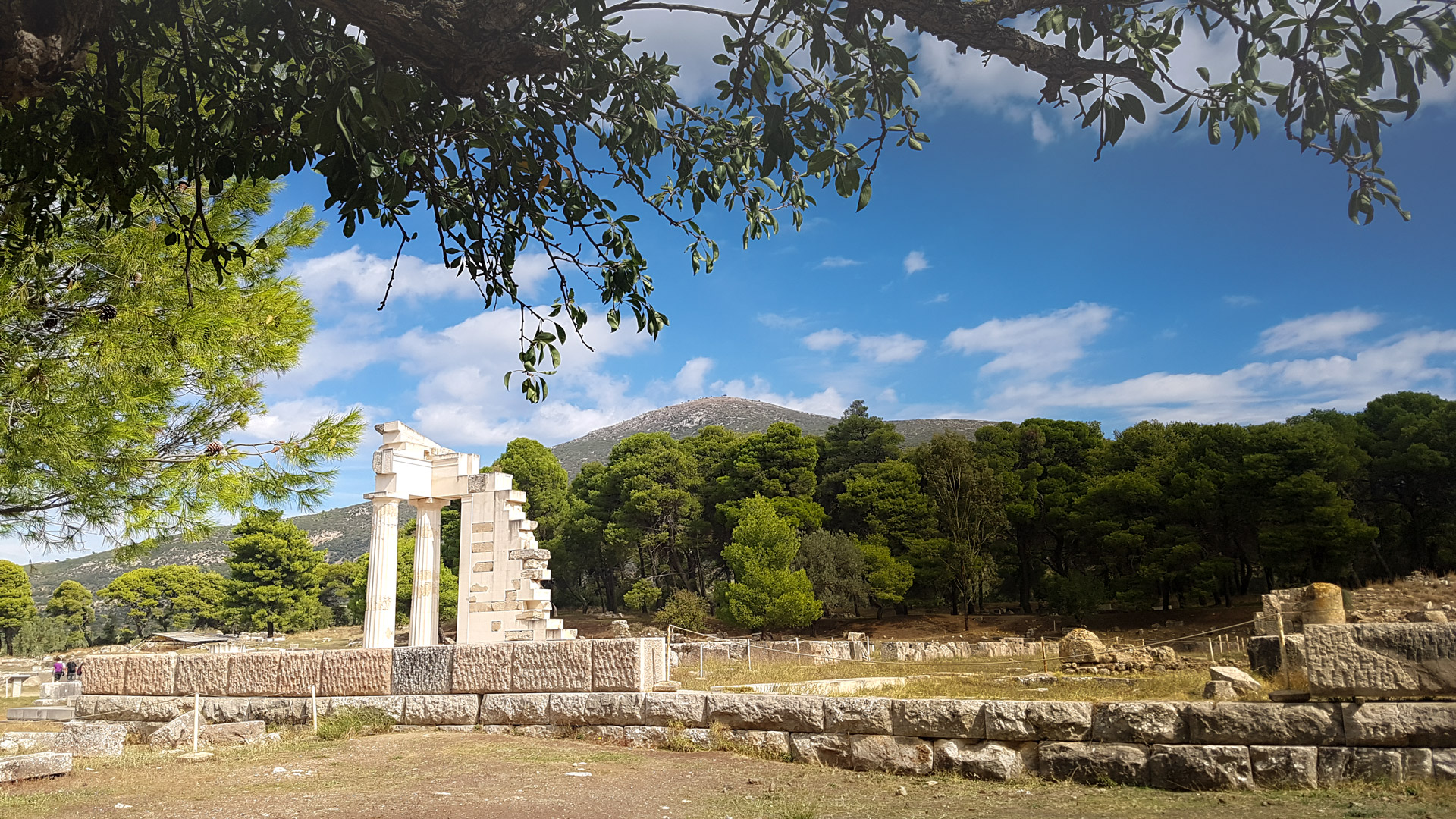 The large palaestra is where athletes who came to take part in games staged in Epidaurus worked out