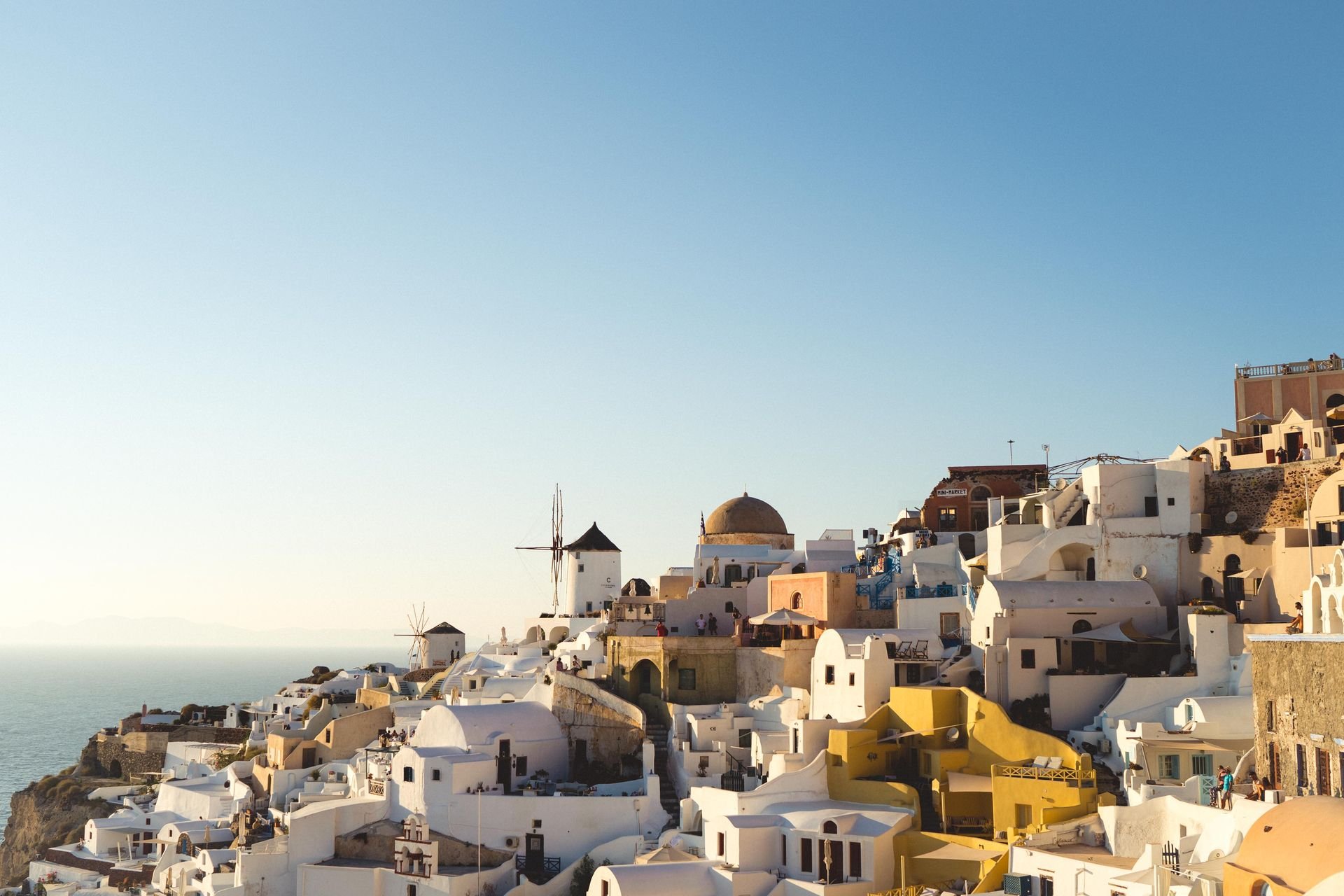 Oia in Santorini