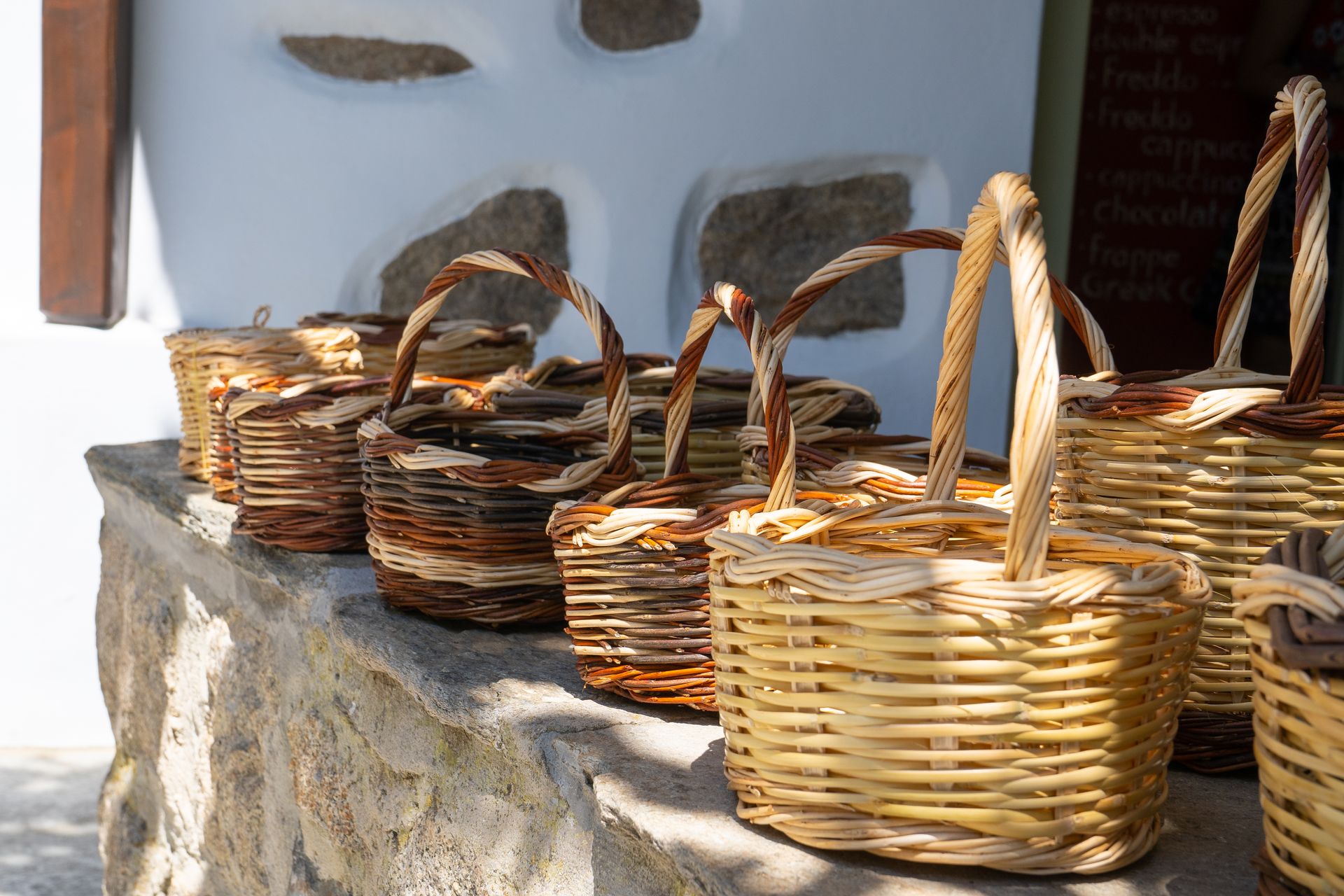 Volax is also a village of basket-weavers