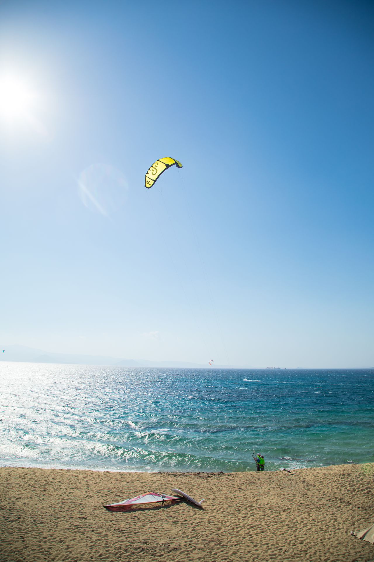 Mikri Vigla, kitesurfing experience