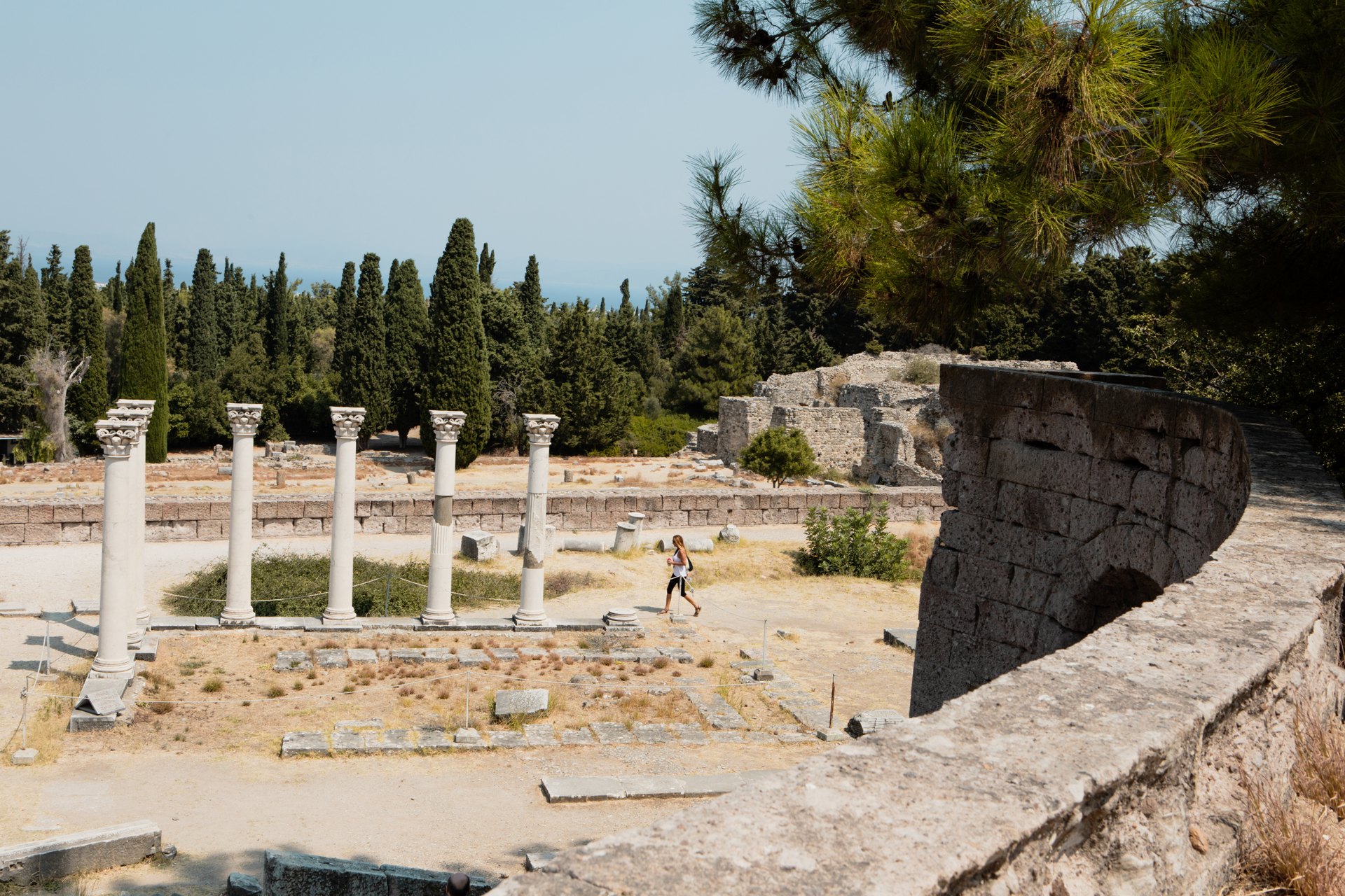 As you walk through the ruins of Asclepion, you are taken to a time when the father of modern medicine lived and taught on Kos