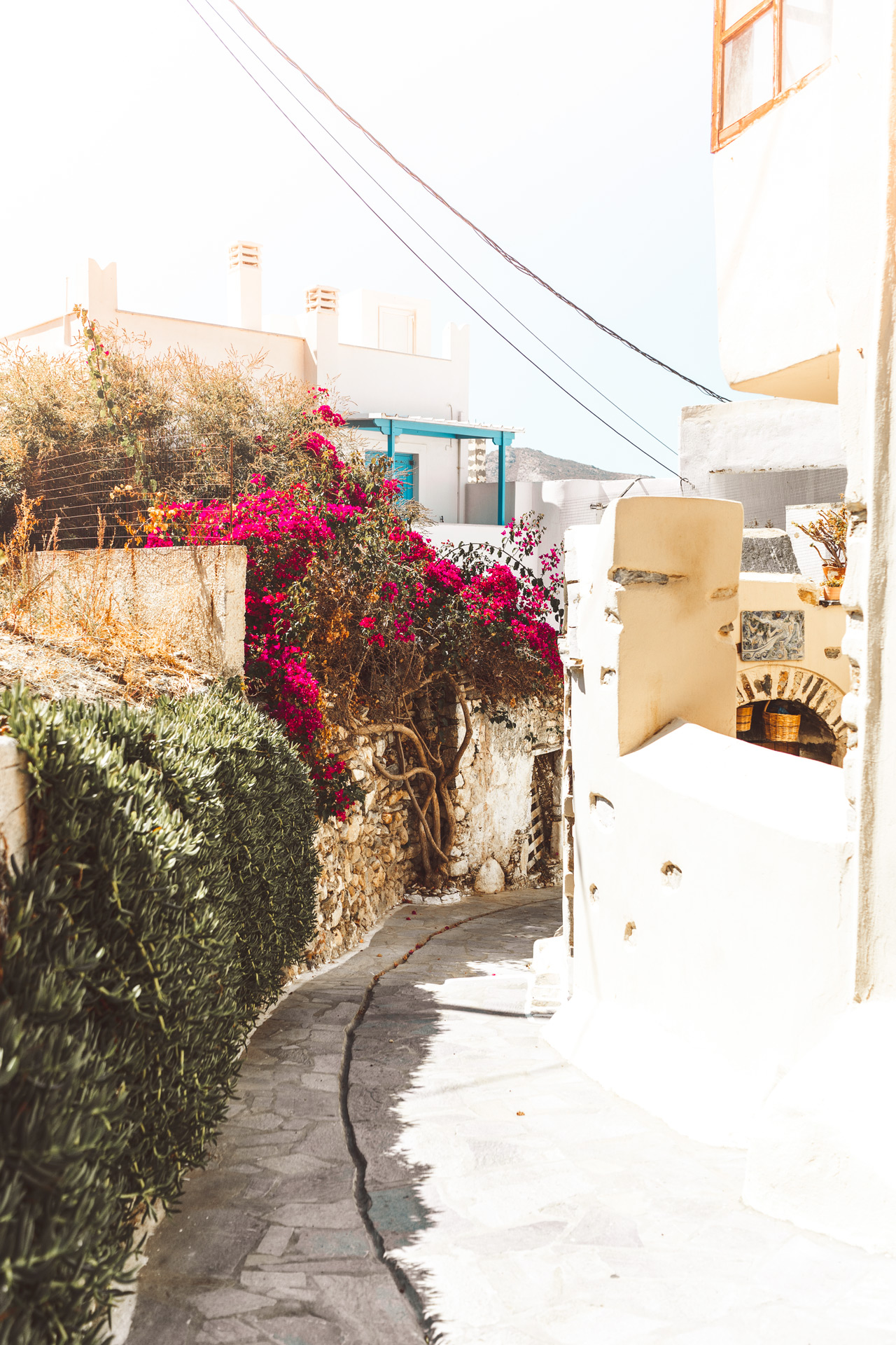 It’s worth wondering around the two uninhabited neighbourhoods of Lagada in Egares village