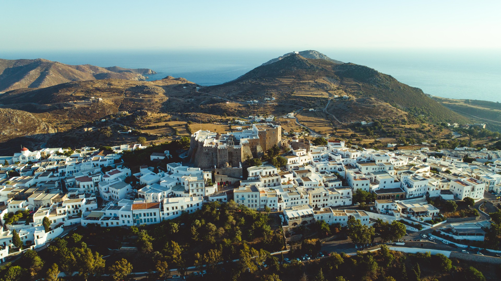 There’s a Byzantine mysticism and Italian finesse to Patmos’ main town