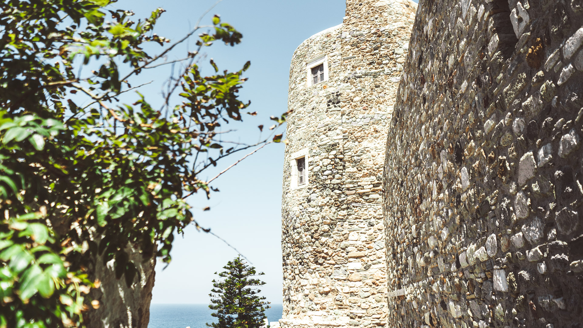 Walking through the castle's Trani Gate, you're transported to another time and mood