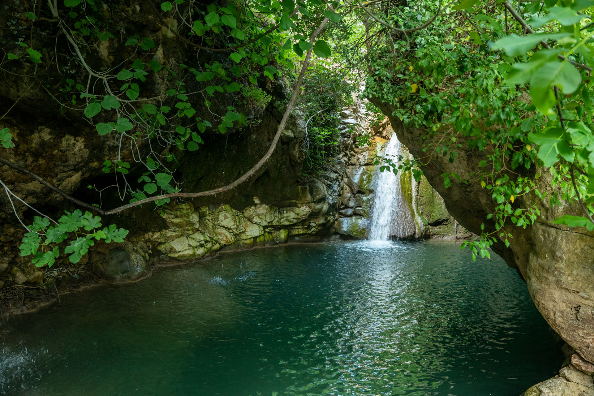 Explore the hiking paths on one of the greenest Greek islands, in the northeastern Aegean