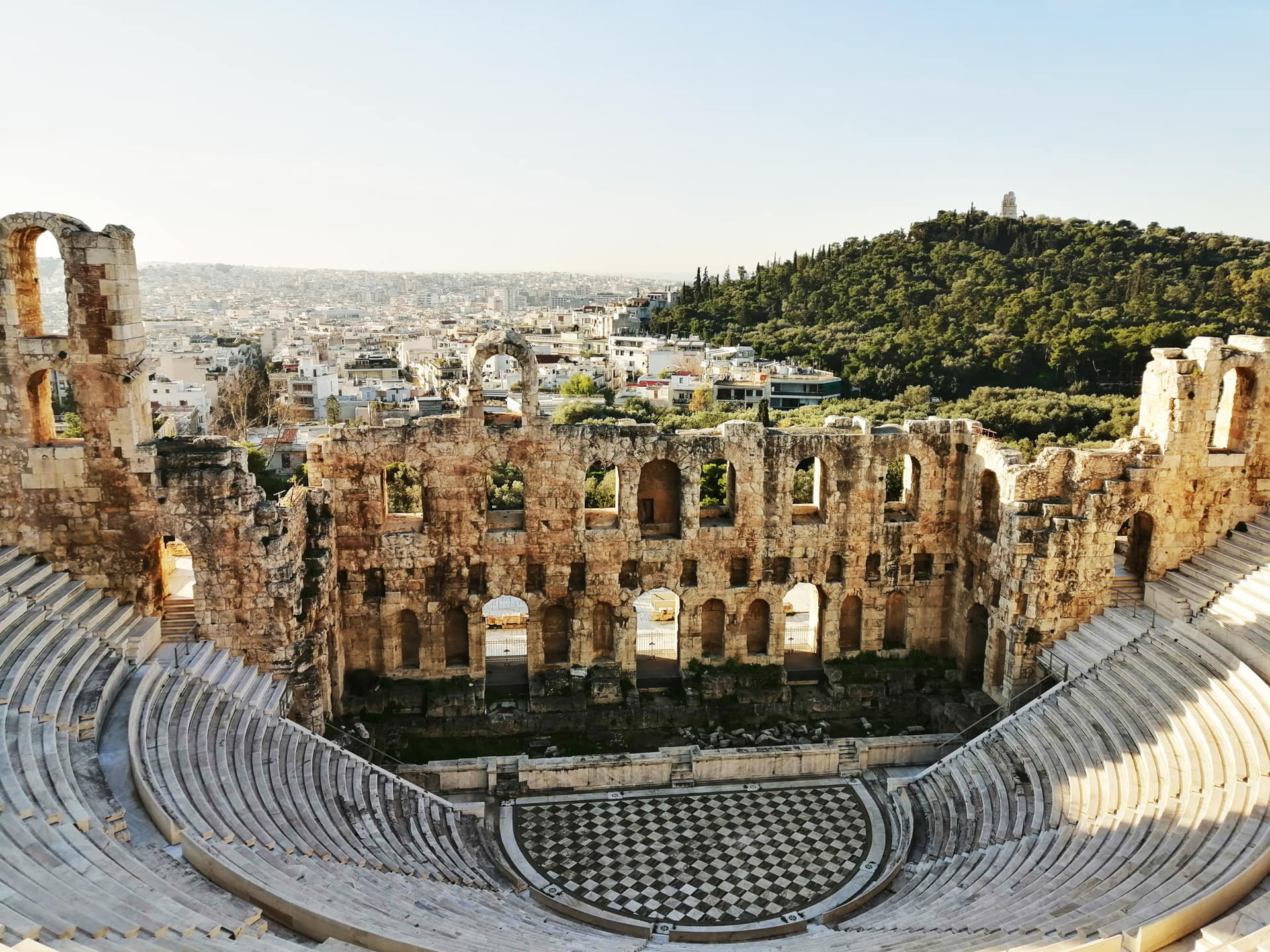 It's one of the most striking Athens monuments and one of the world’s oldest functioning theatres