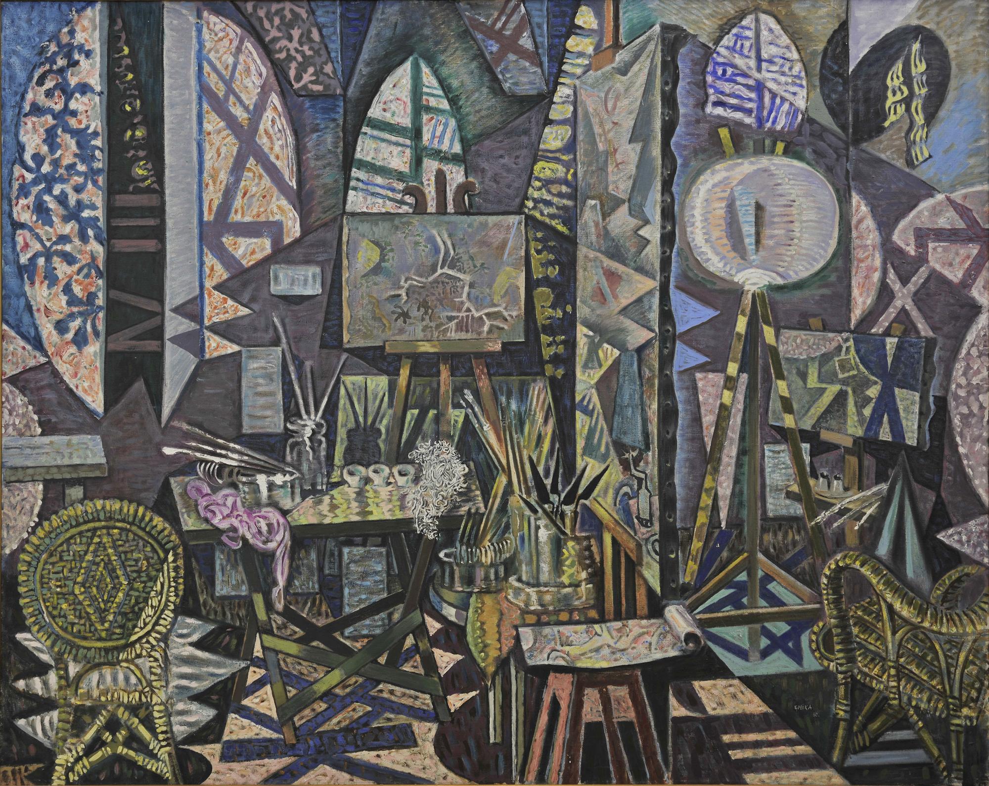 The Studio (1960) by Nikos Hatzikyriakos-Ghika 