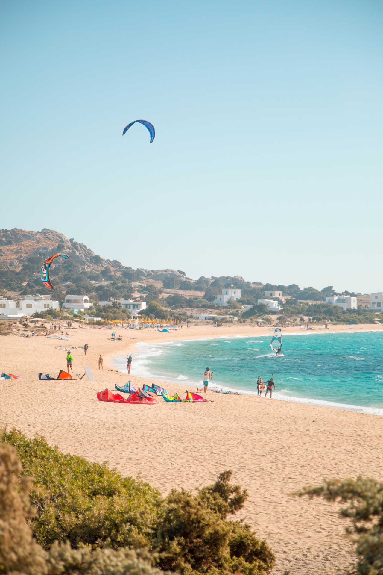 Mikri Vigla, kitesurfing experience