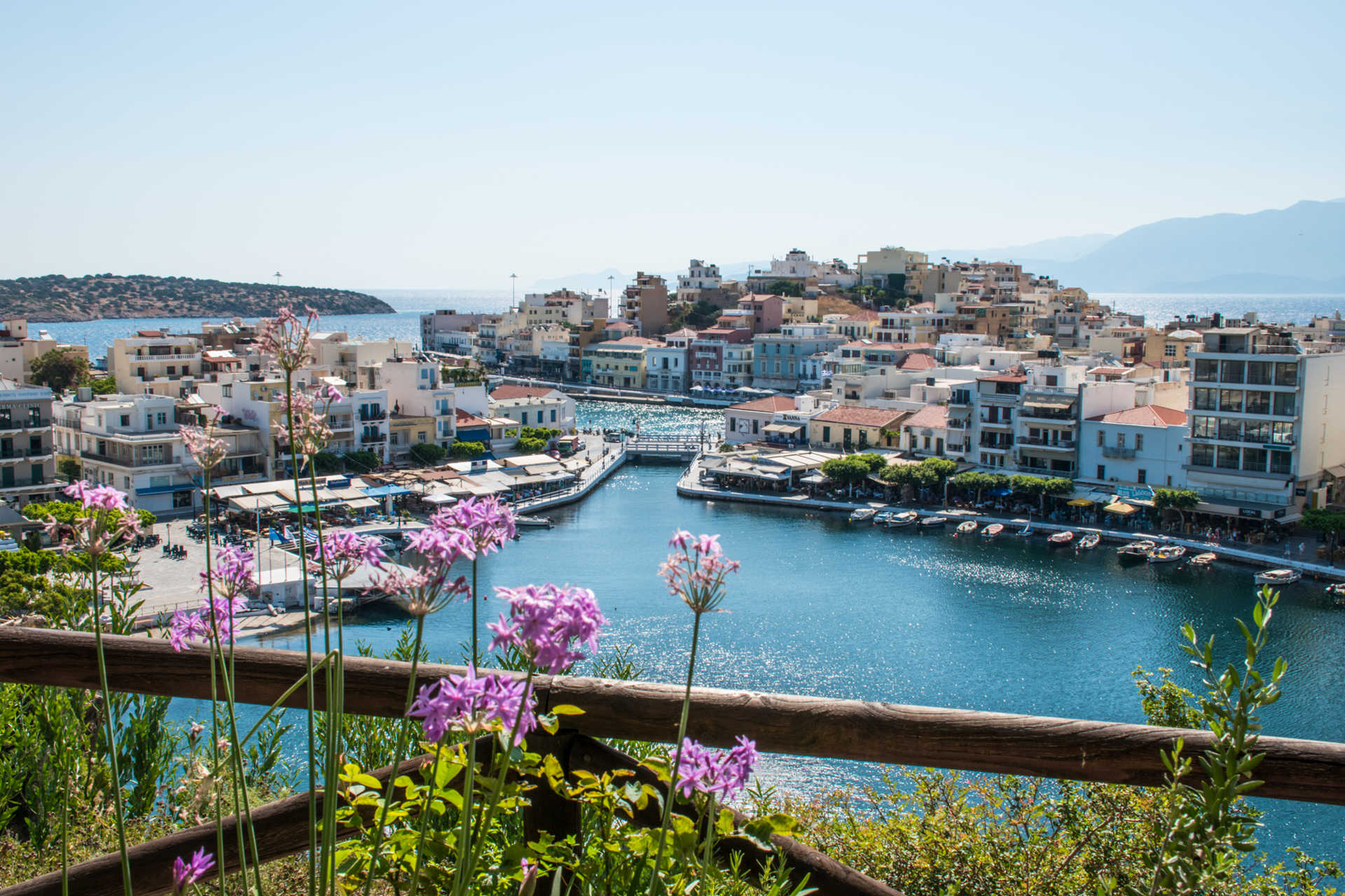 Strolling around Agios Nikolaos, Crete