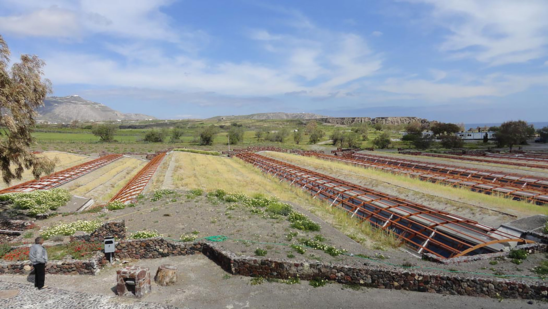 Akrotiri in Santorini is one of Europe’s most important prehistoric settlements