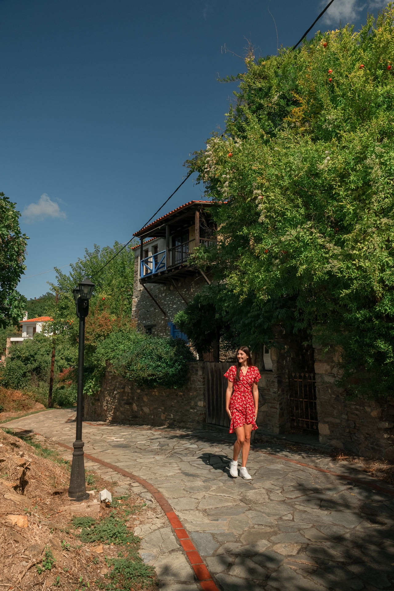Strolling around Parthenonas village