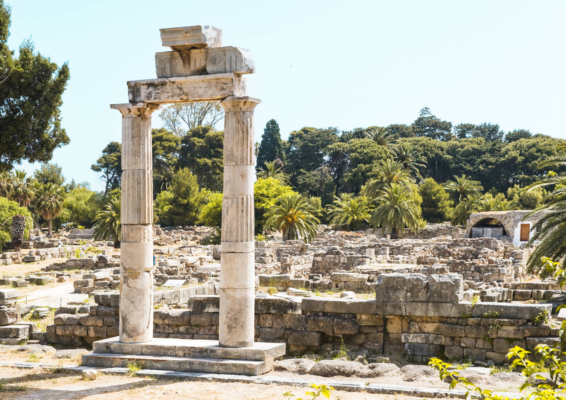 Ruins of Kos' Ancient Agora
