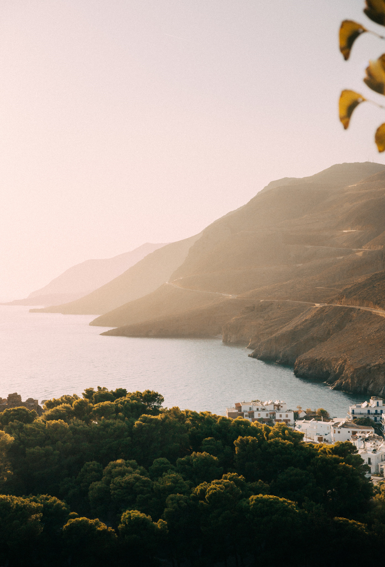View of Sfakia in Crete