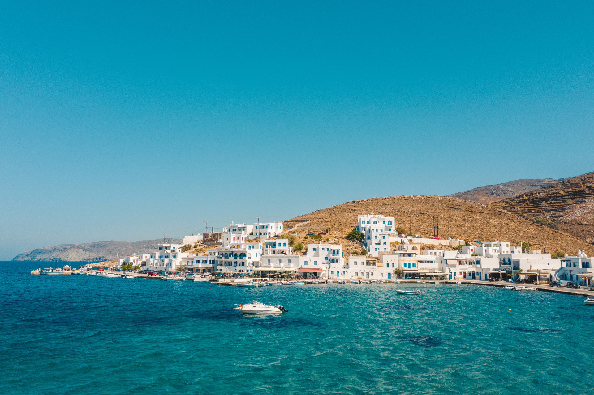 Panormos is one of Tinos' most beautiful fishing villages