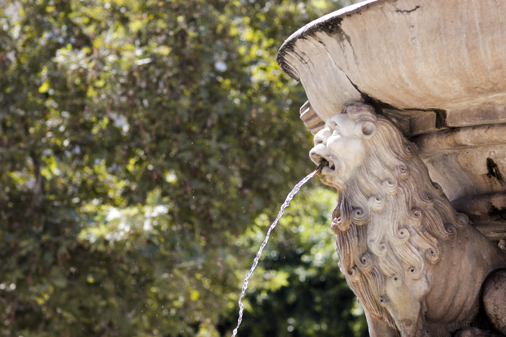 The Morosini Fountain in Lions Square in Heraklion