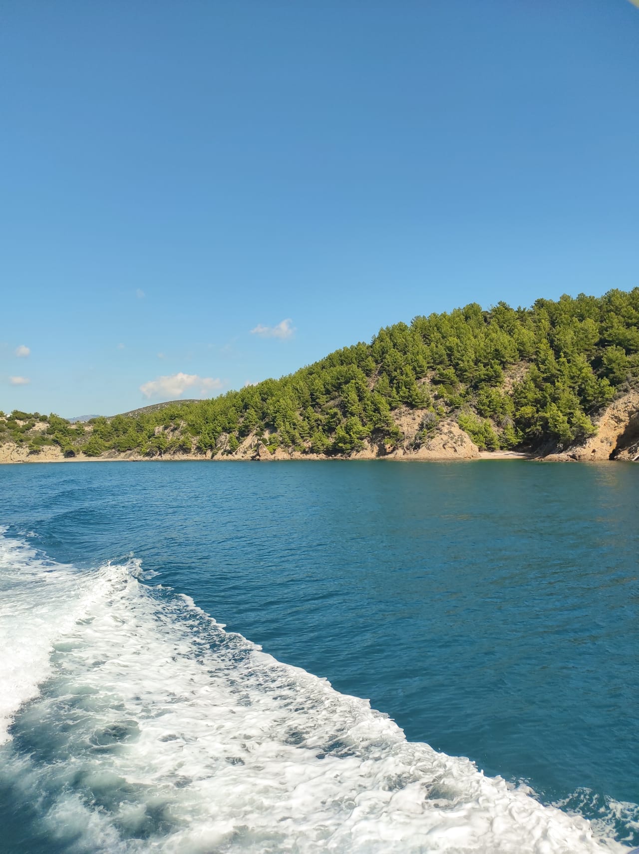 Boat trip around Thassos