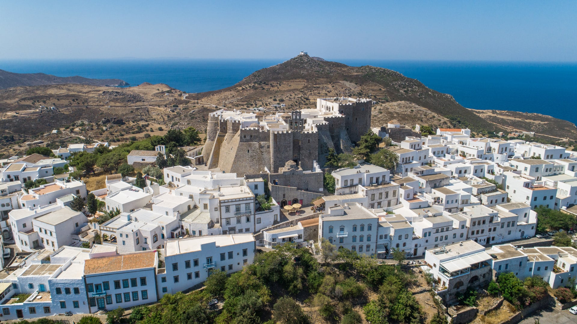 There’s a Byzantine mysticism and Italian finesse to Patmos’ main town