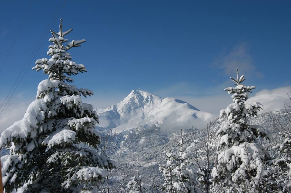 Karpenisi snow