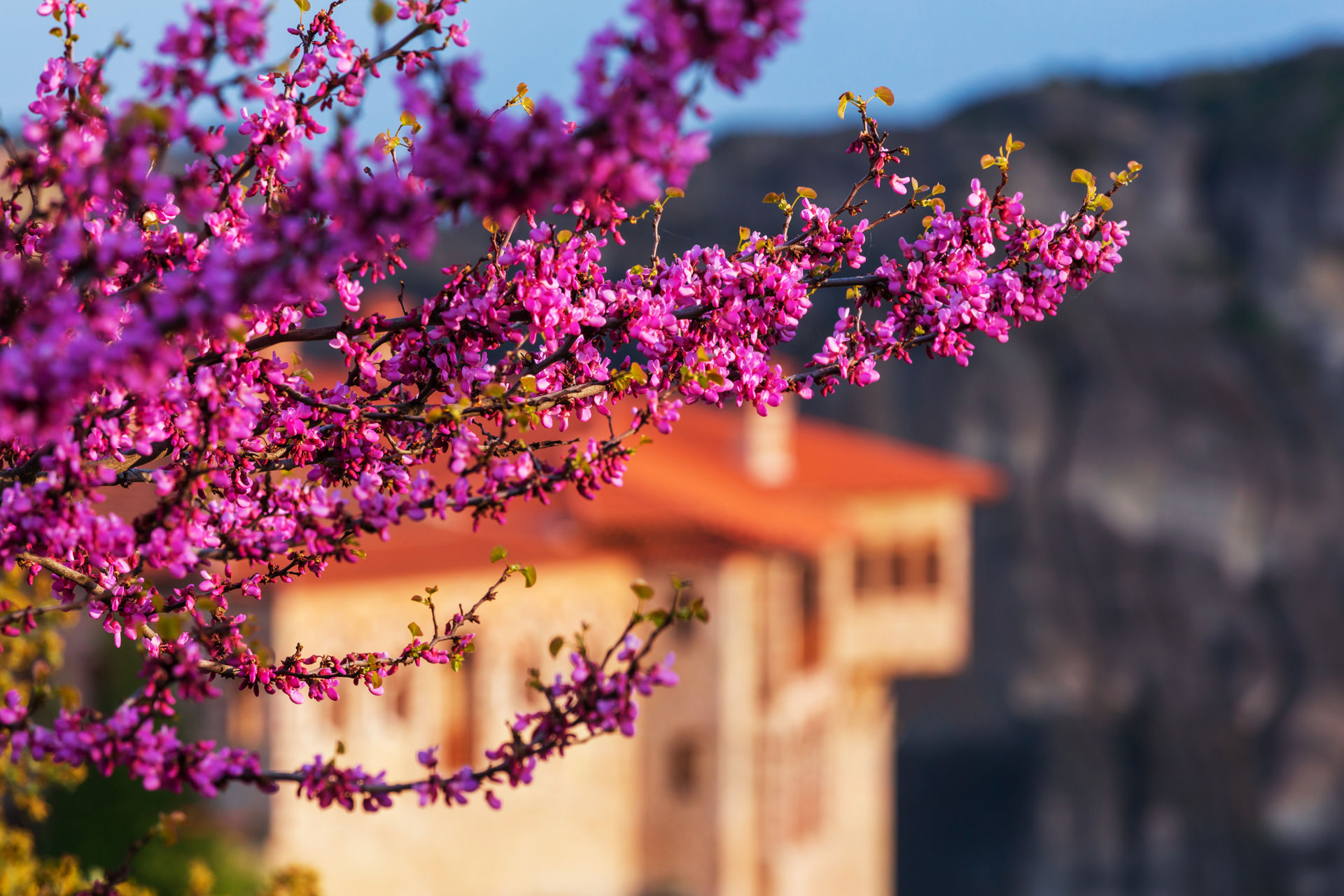 Meteora monasteries in Greece