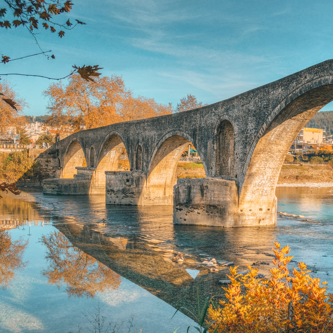 The bridge of Arta in Epirus