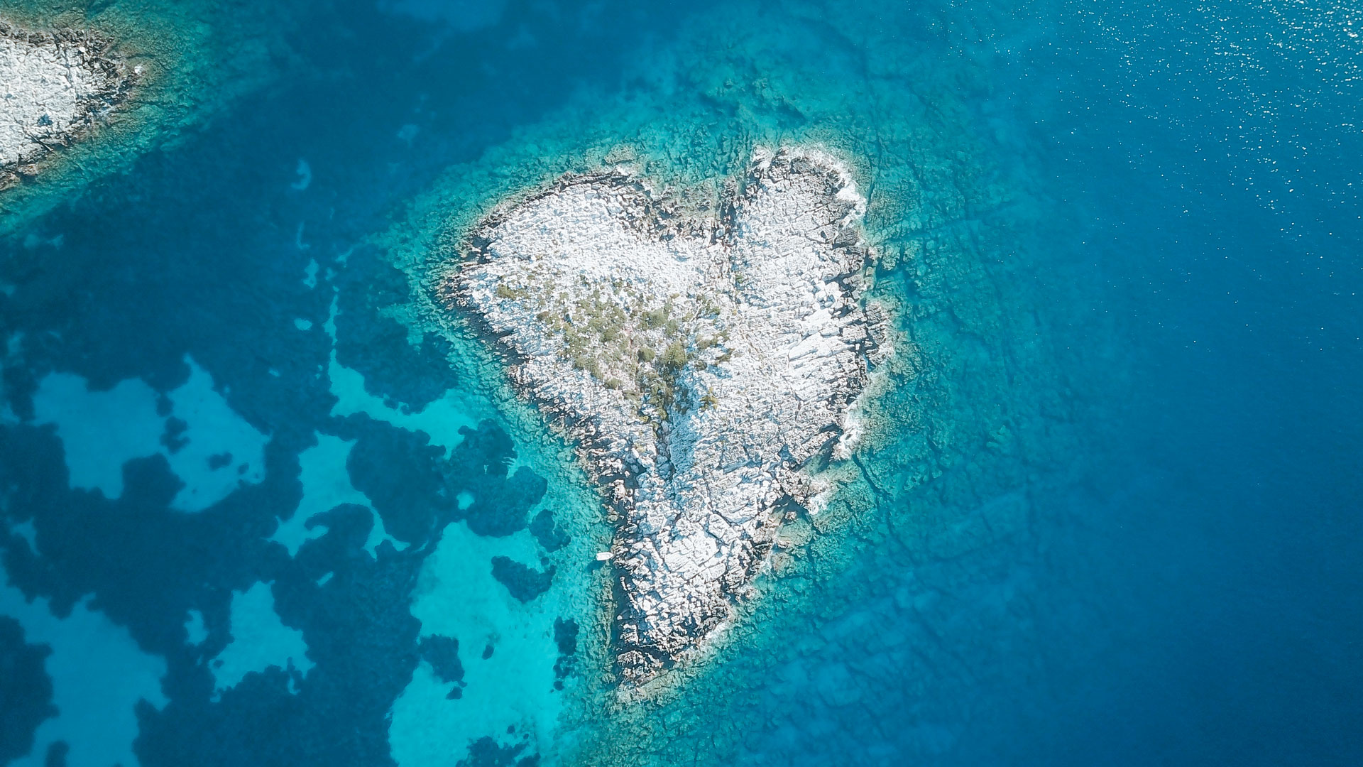 The heart of Sapientza island opposite of Methoni town