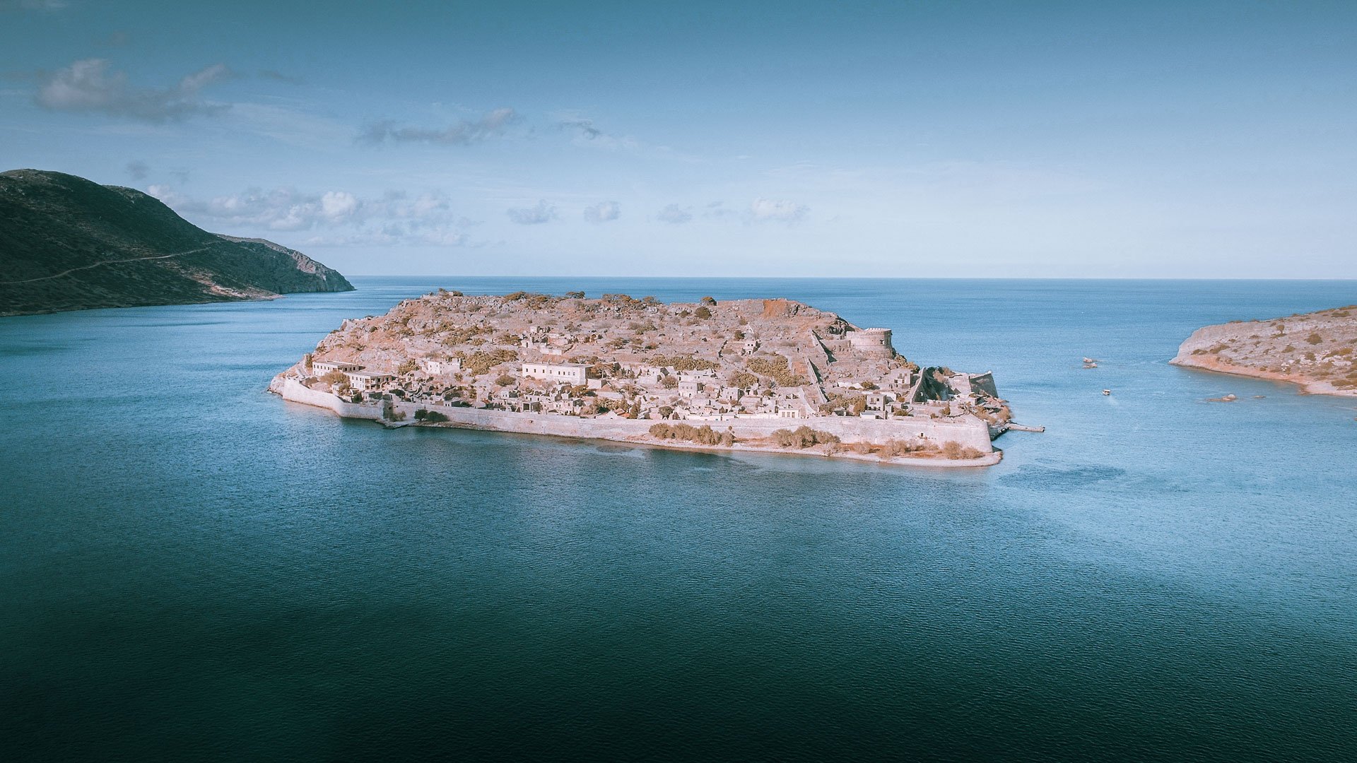 Spinalonga island