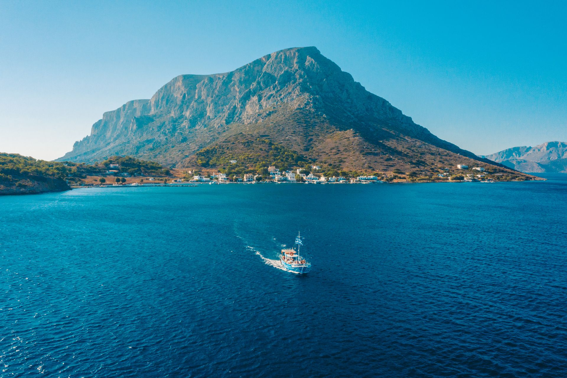 A boat trip to Telendos