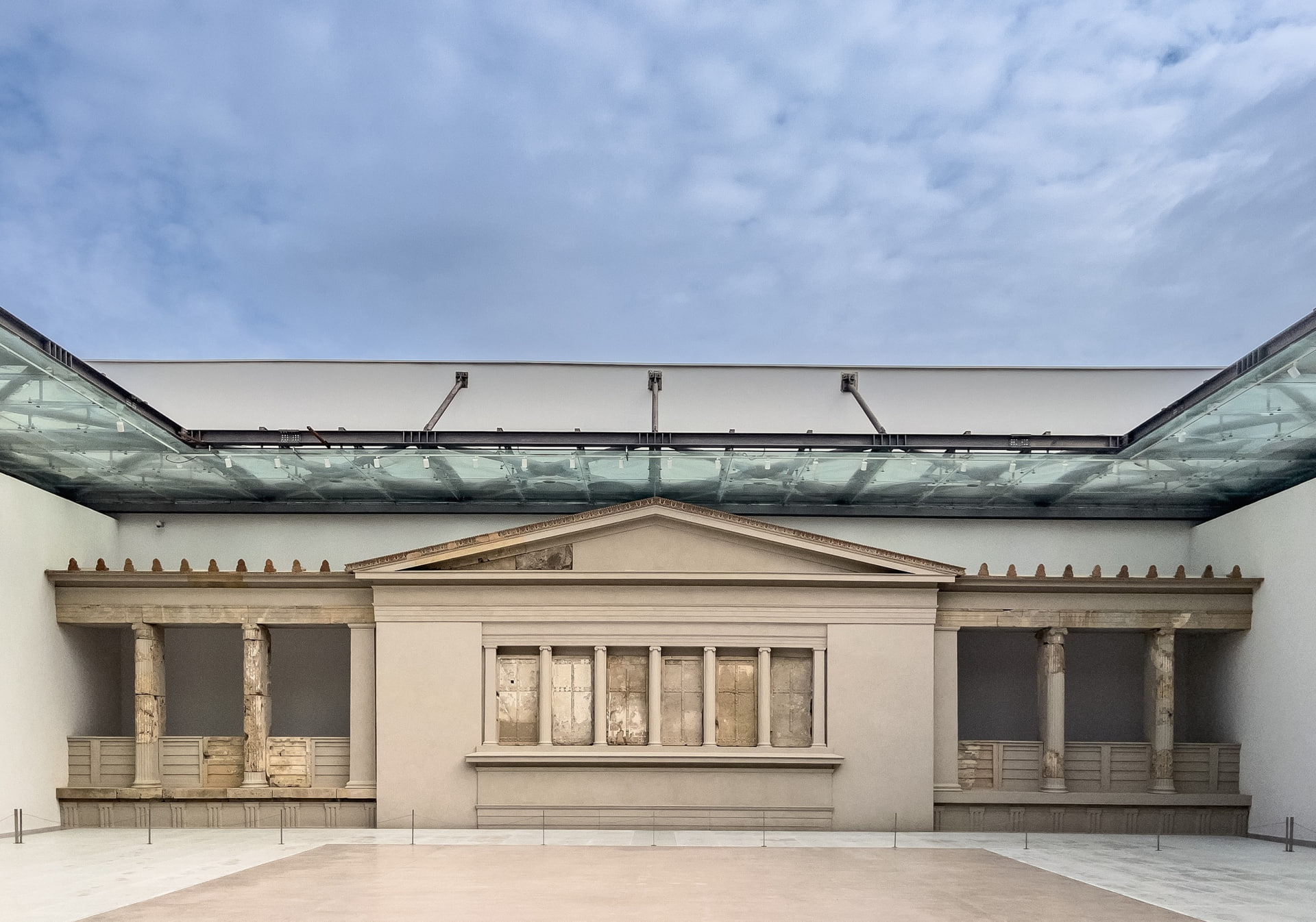 Aigai, Central Museum Building, Palace Atrium, Propylaea
