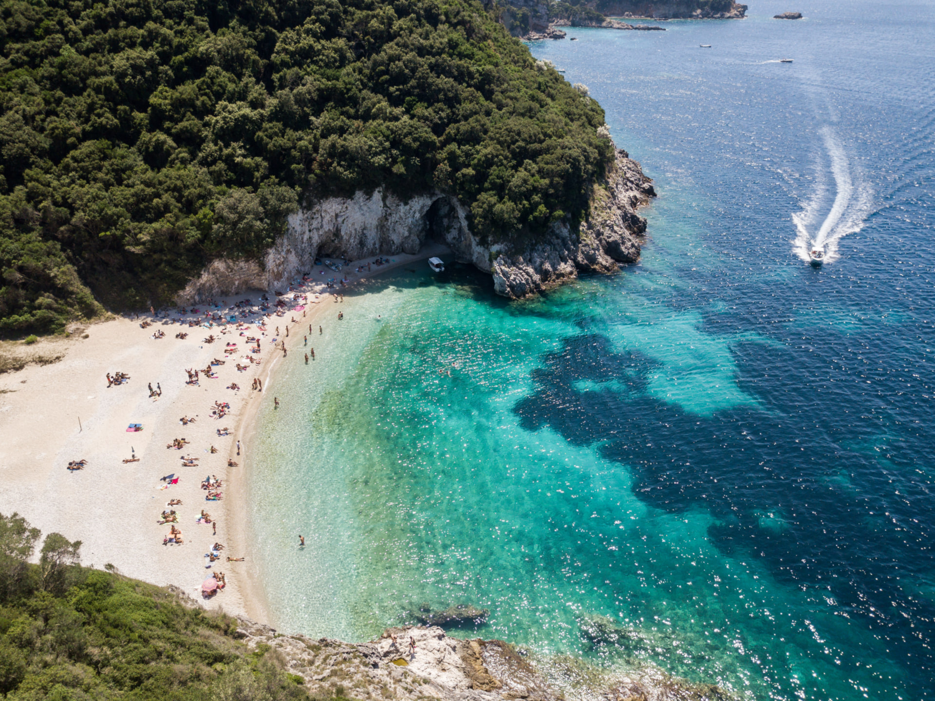 Corfu beach