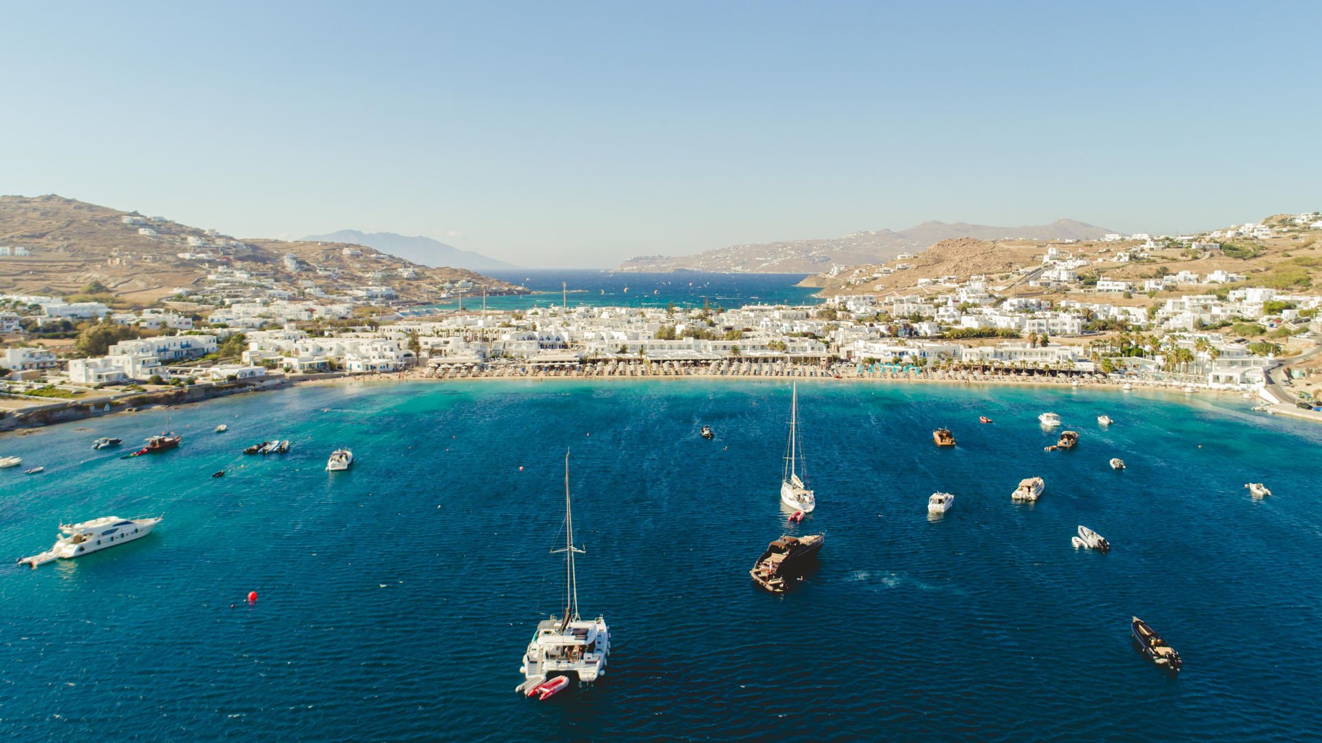 Ornos beach, Mykonos