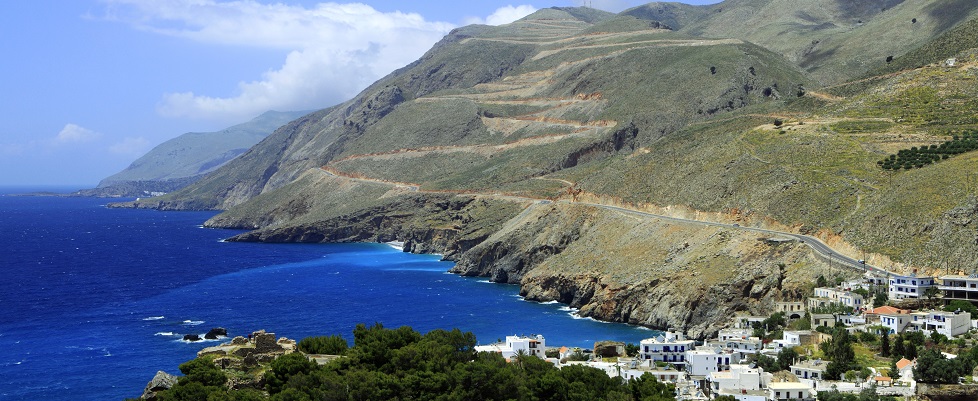 View of Chora Sfakiwn