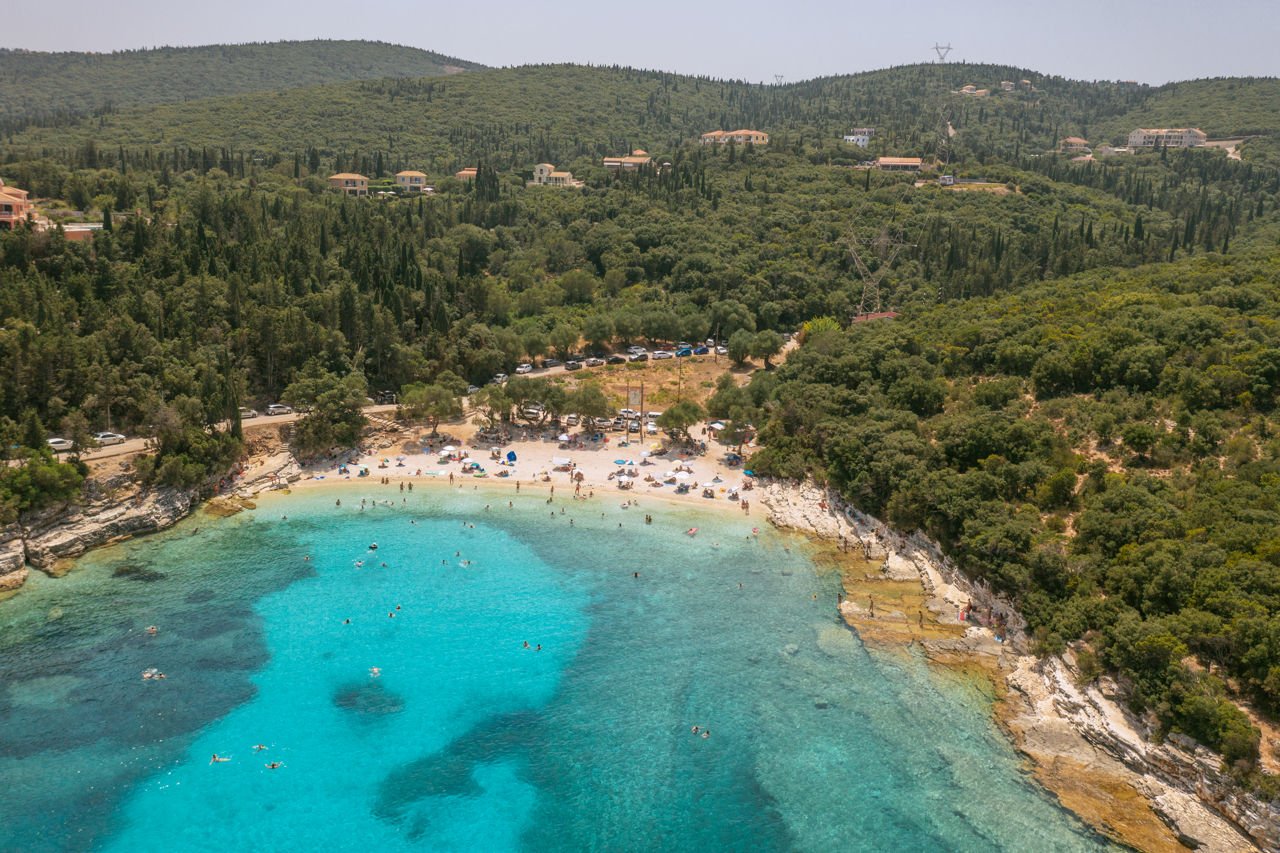 Emplisi beach in Kefalonia