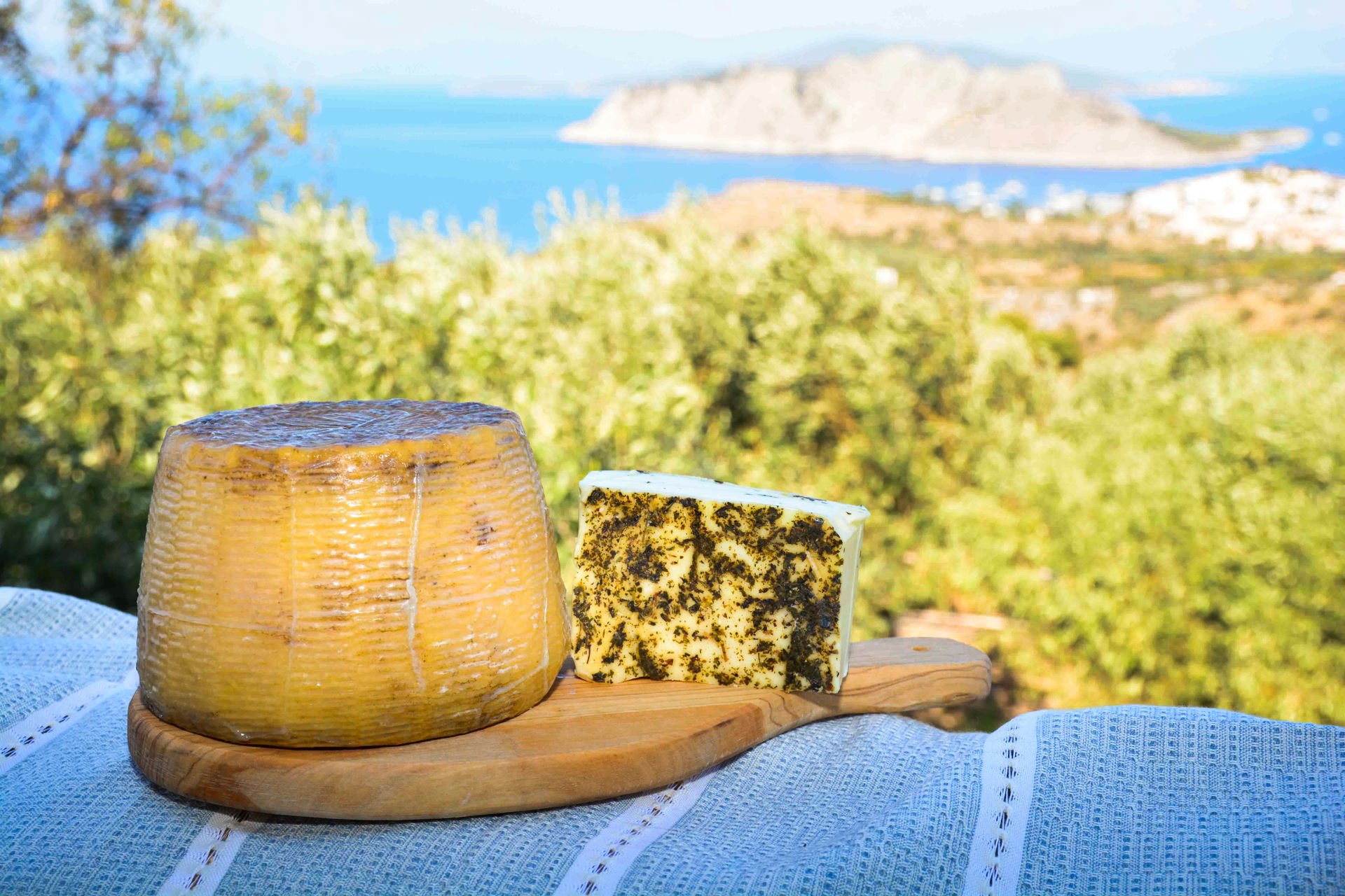 Local cheese from Aegina_By: We Love Aegina 
