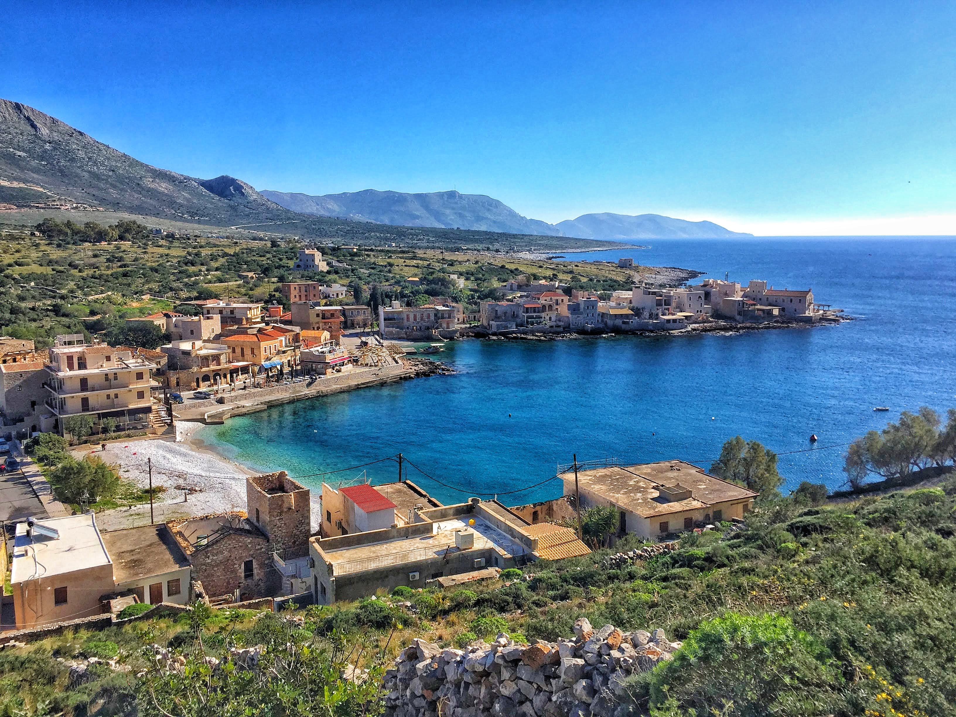 Picturesque Gerolimenas once an important commercial port of Mani