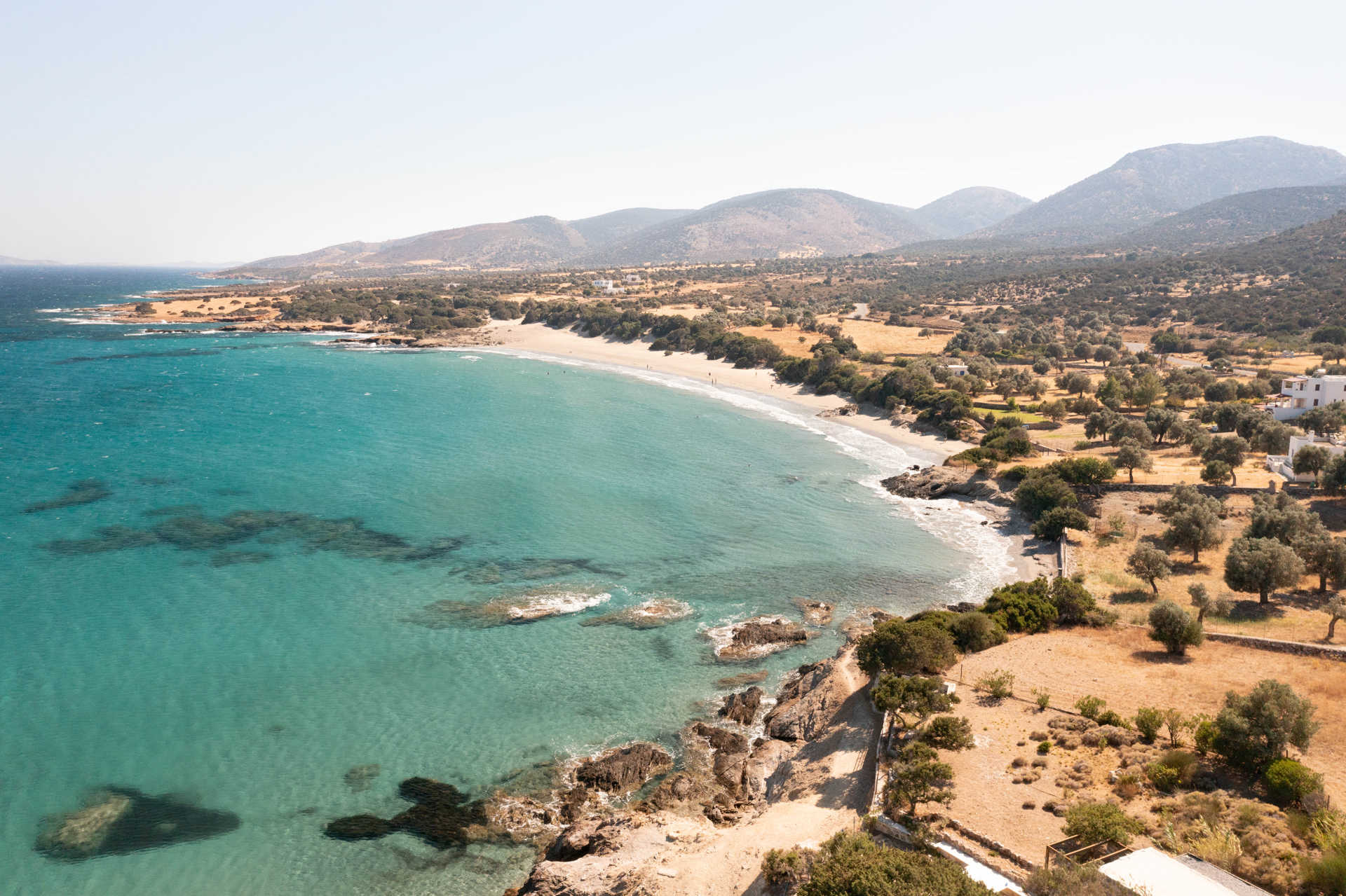 Psilli Ammos beach, Naxos