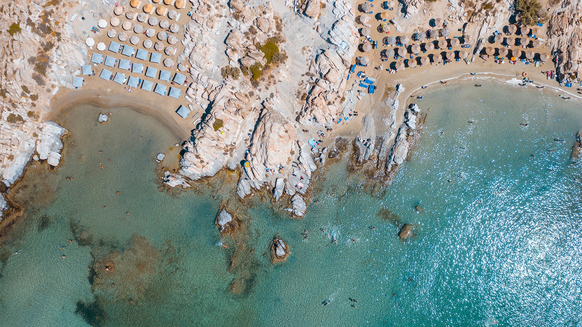 Sculptures of the wind and sea, Kolymbithres beach