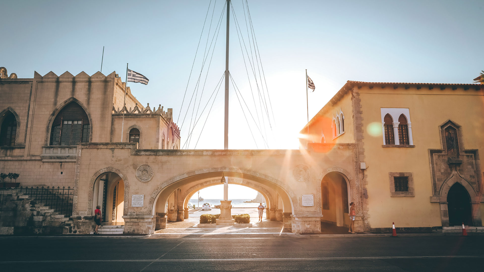 Streets in Rhodes