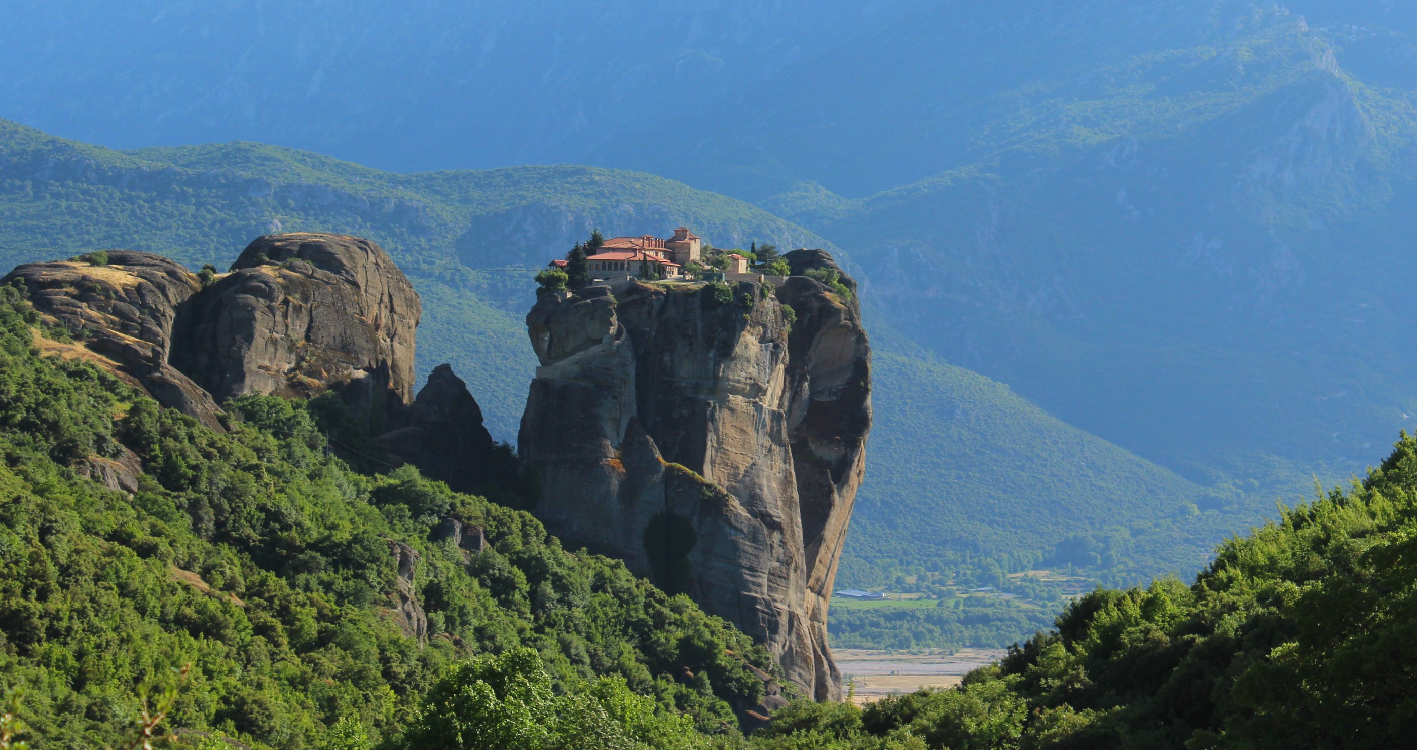 The awe-inspiring Meteora monastery of Holy Trinity
