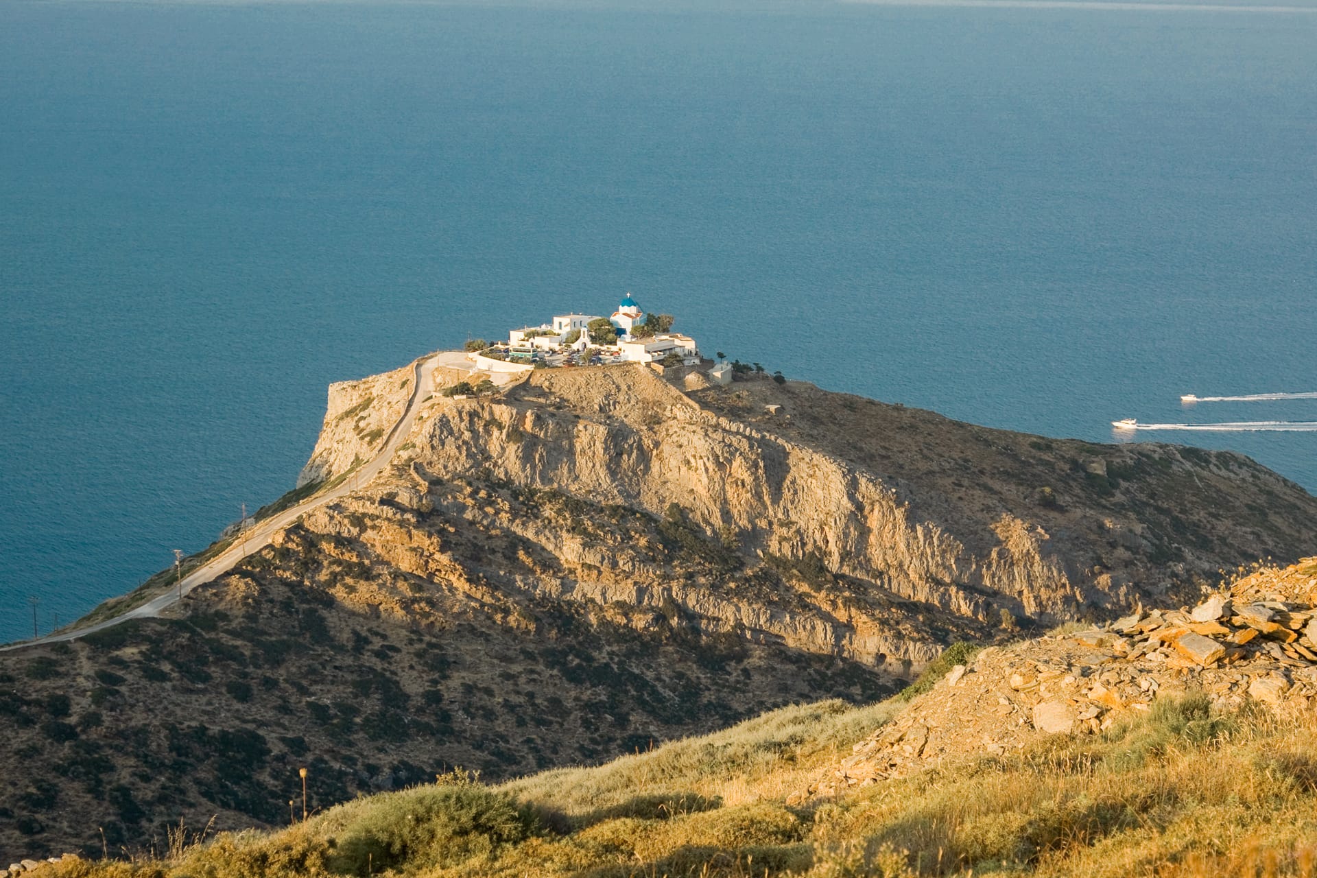 View from the Monastery of Panagia Kastriani 