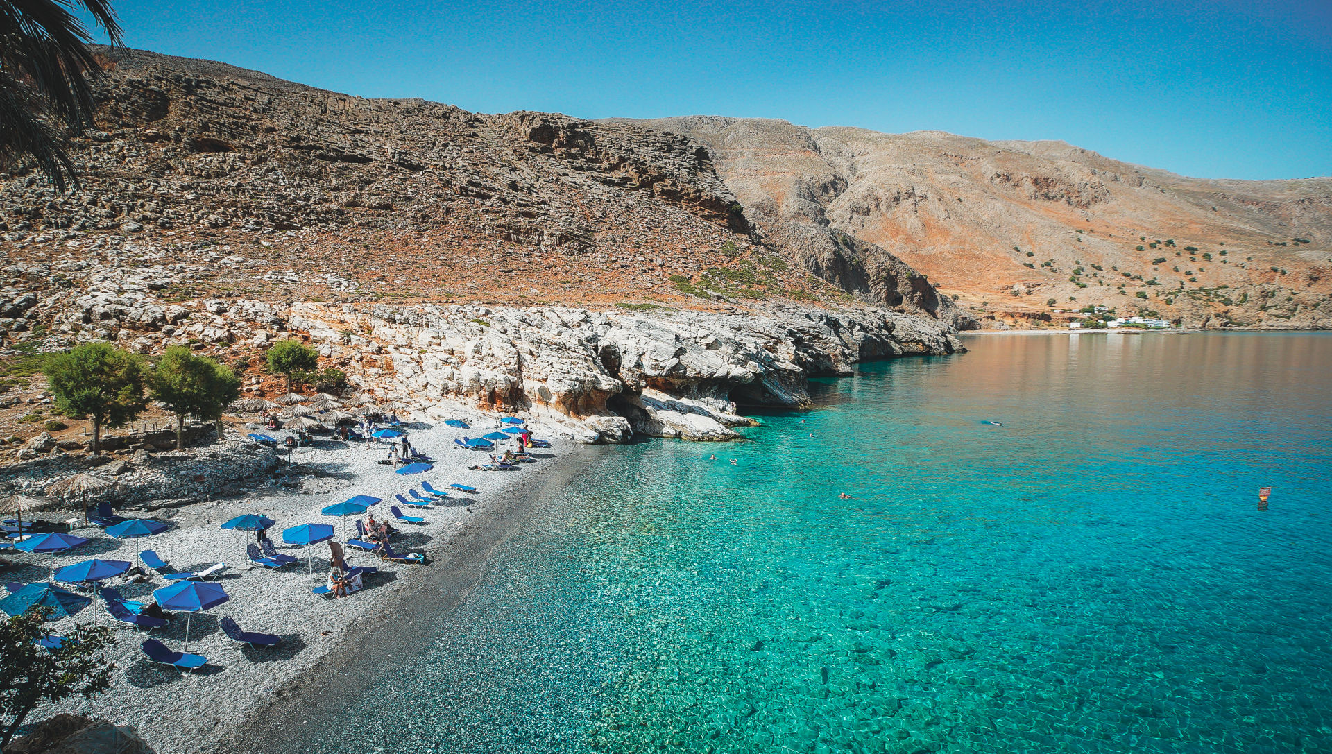 Marmara beach near Loutro